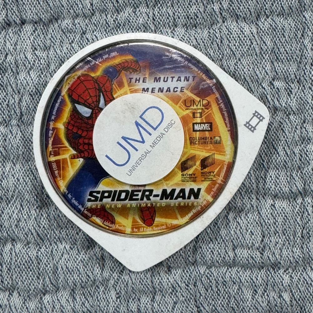 Marvel Spider-Man The New Animated Series Mutant Menace Playstation Portable PSP